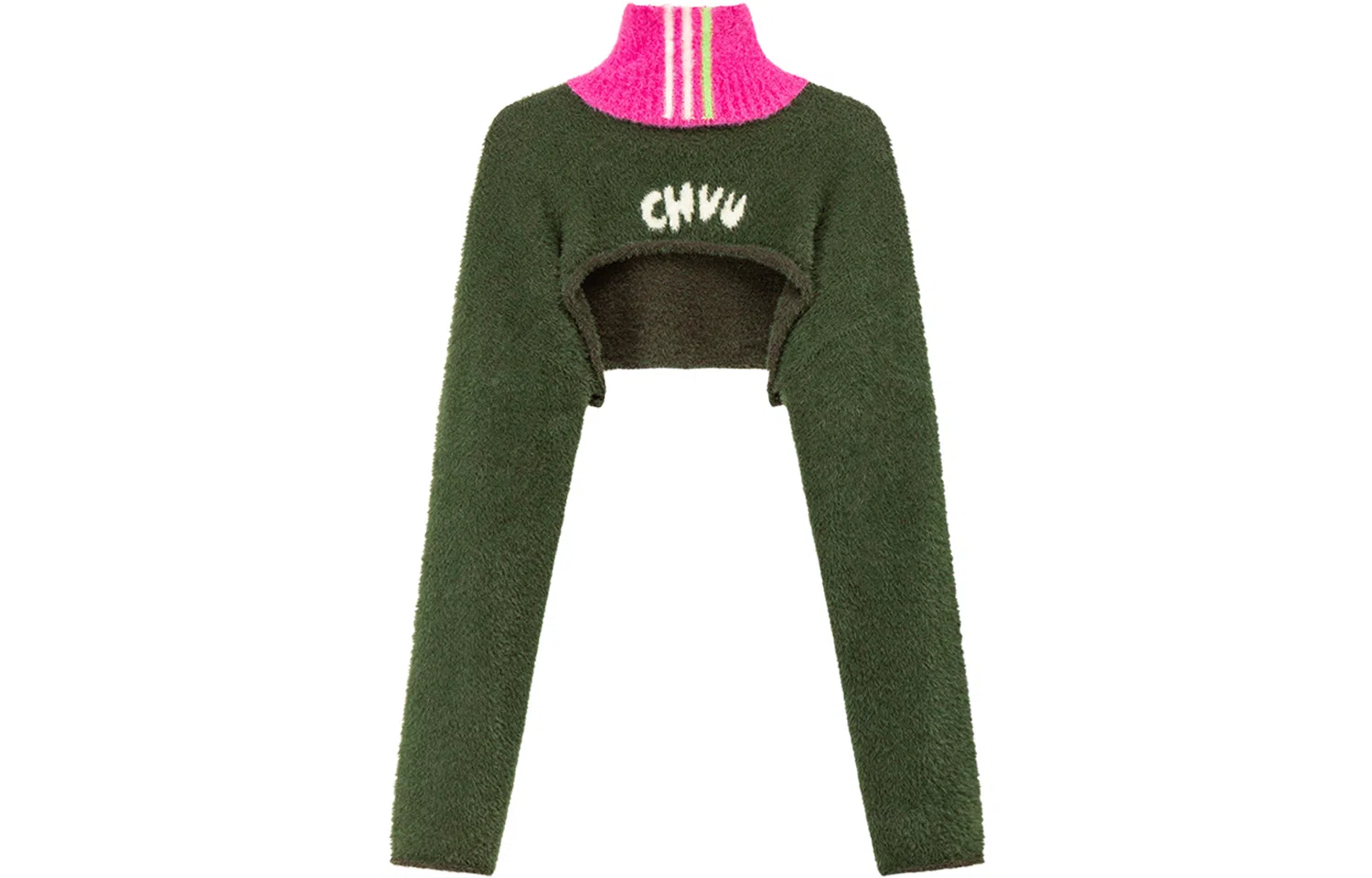 CHUU Cropped Turtleneck Sweater