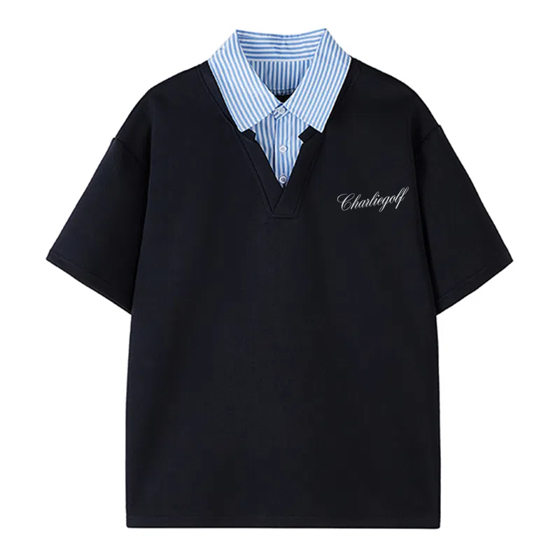 CHARLIE GOLF logoPolo