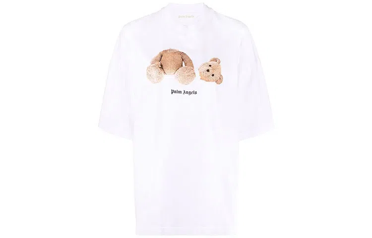 Palm Angels Teddy Bear T-Shirt White