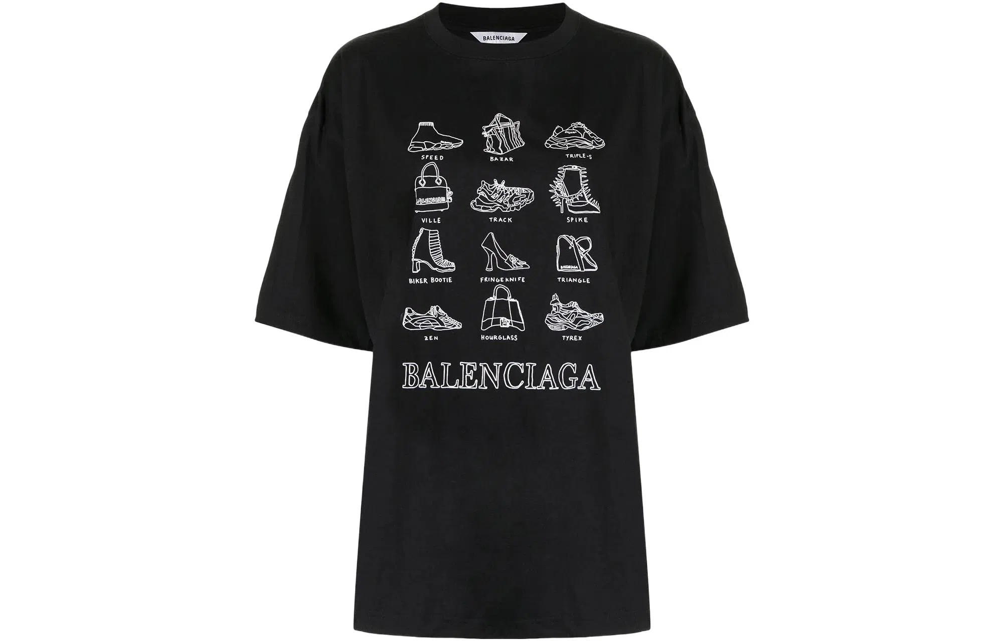 Balenciaga SS22 Black T-Shirt