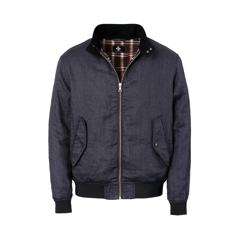 实年服工 复古老干部休闲经典百搭上衣夹克外套 男款 灰蓝黑