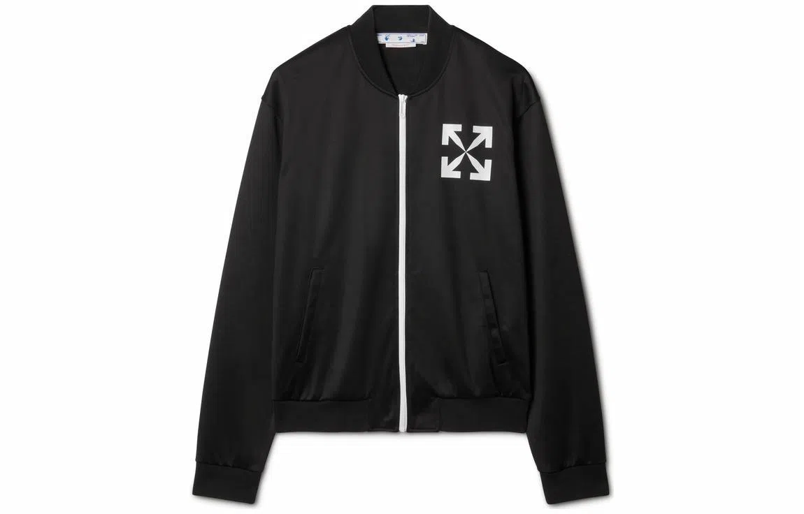 OFF-WHITE Arrow Print Long Sleeve Black