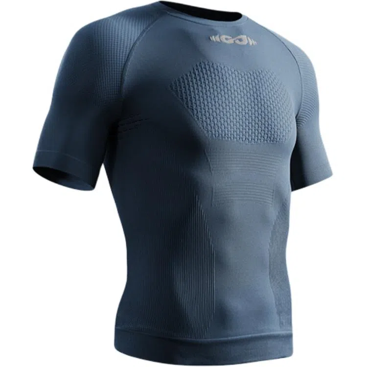 多功能速干压缩运动短袖健身衣 男款