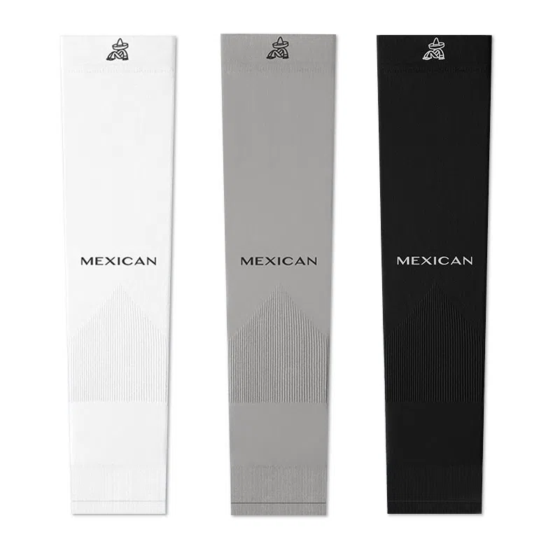 稻草人 冰爽 套护臂防紫外线冰丝手臂 锦纶 防晒袖 男女同款情侣款