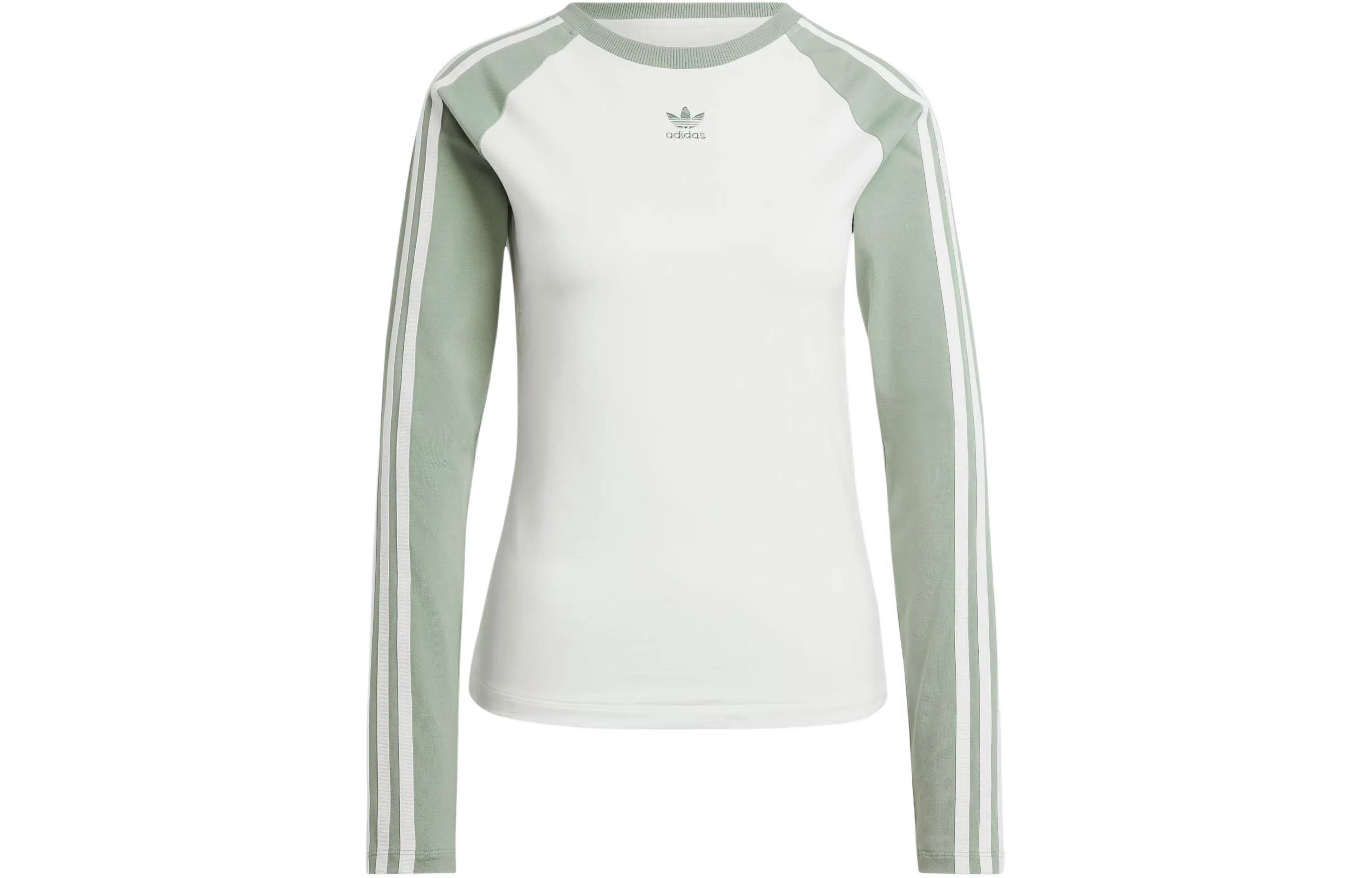 adidas originals Slim Fit Long Sleeve Logo T