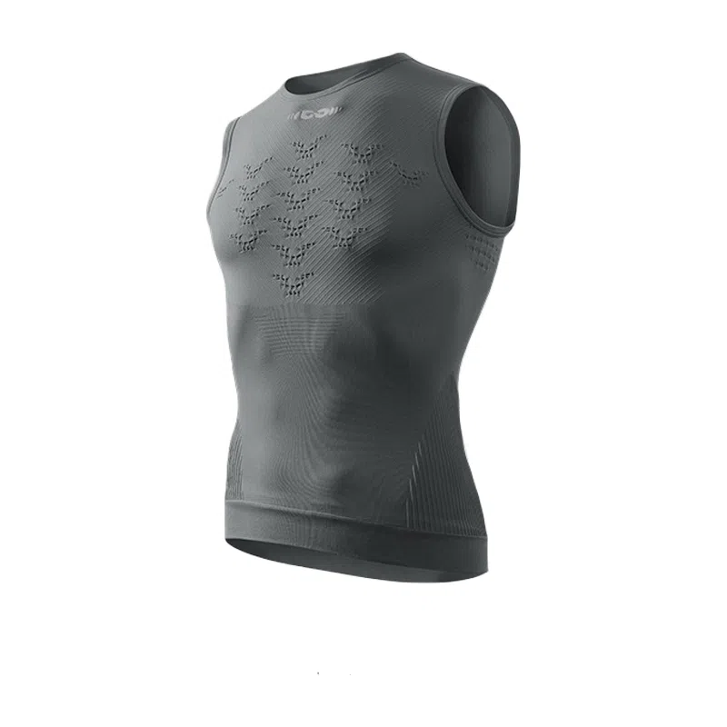 户外运动吸湿排汗速干无袖训练衣健身衣 男款