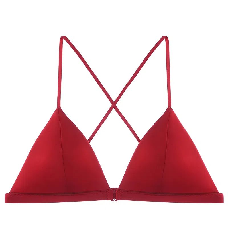 欧迪芬 轻薄透气亲肤细肩带法式上托防下垂文胸 女款