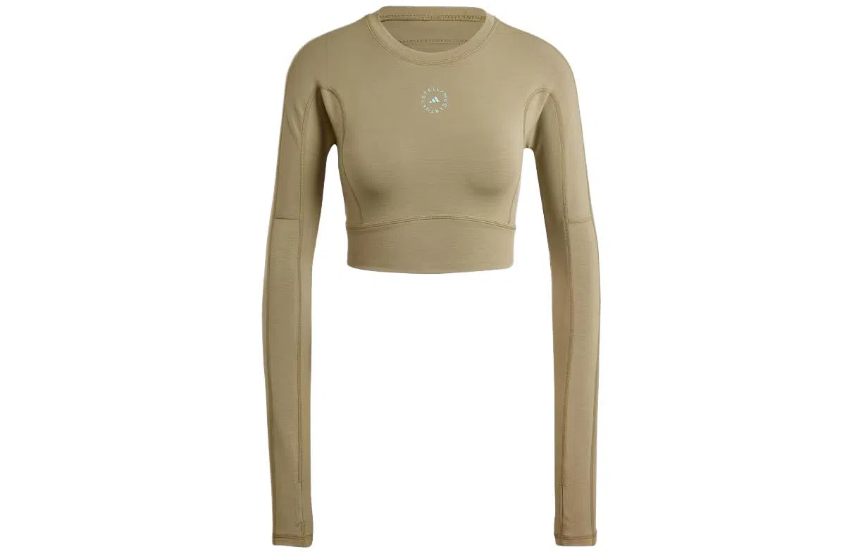 adidas x Stella McCartney Truestrength Cropped Long Sleeve T