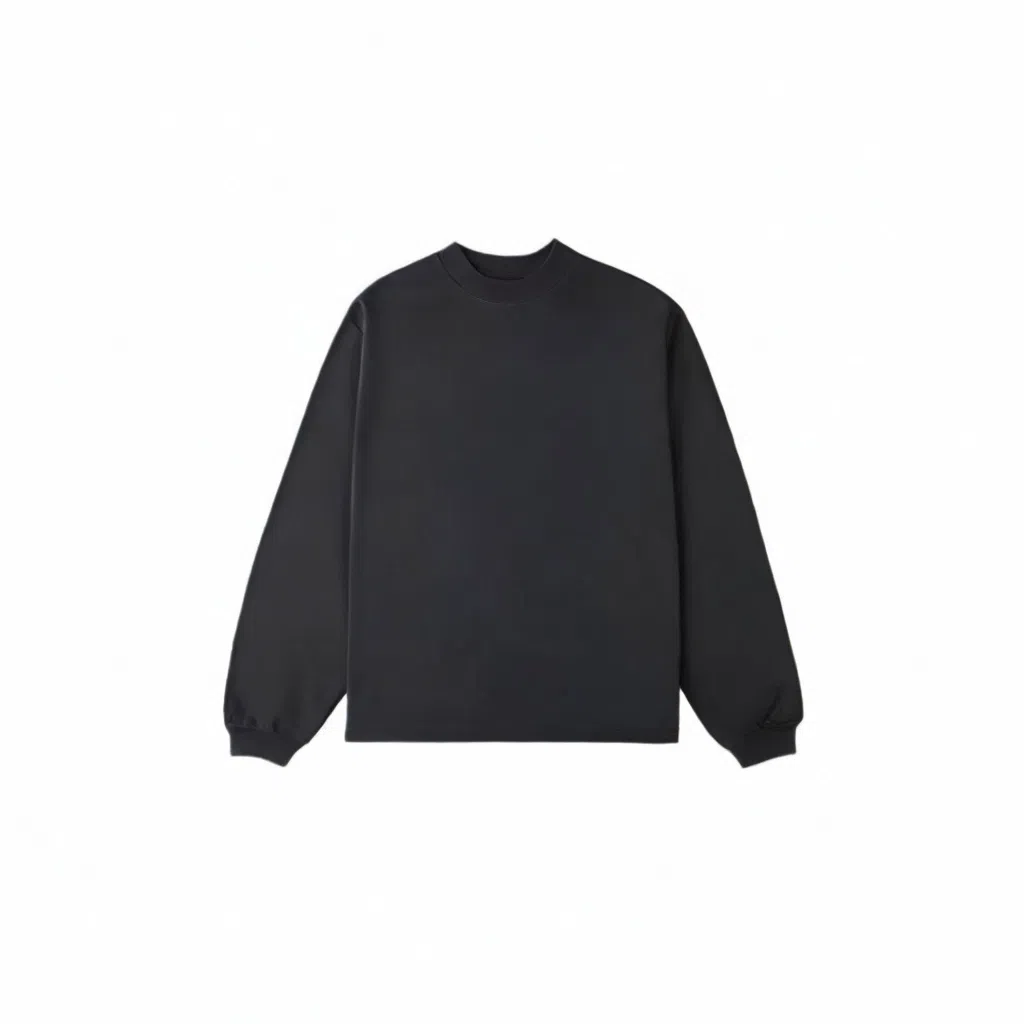 浪莎 形美式小领口纯色落肩宽松健身衣 男款