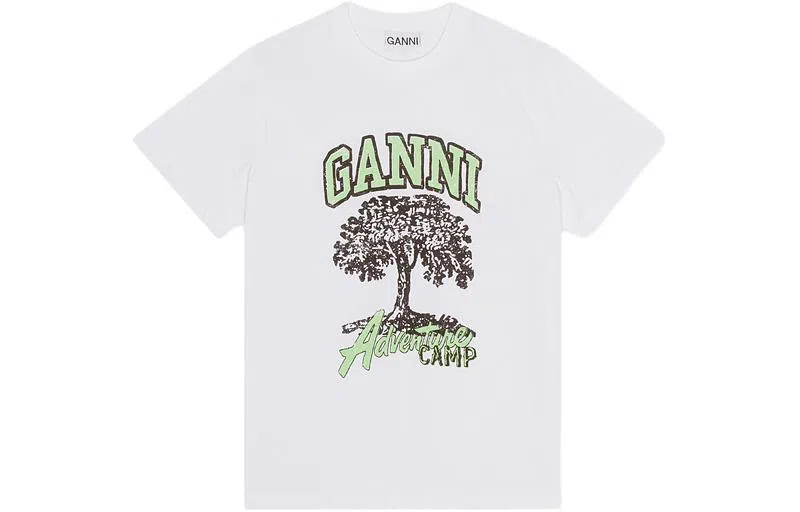 GANNI Camp Tree T