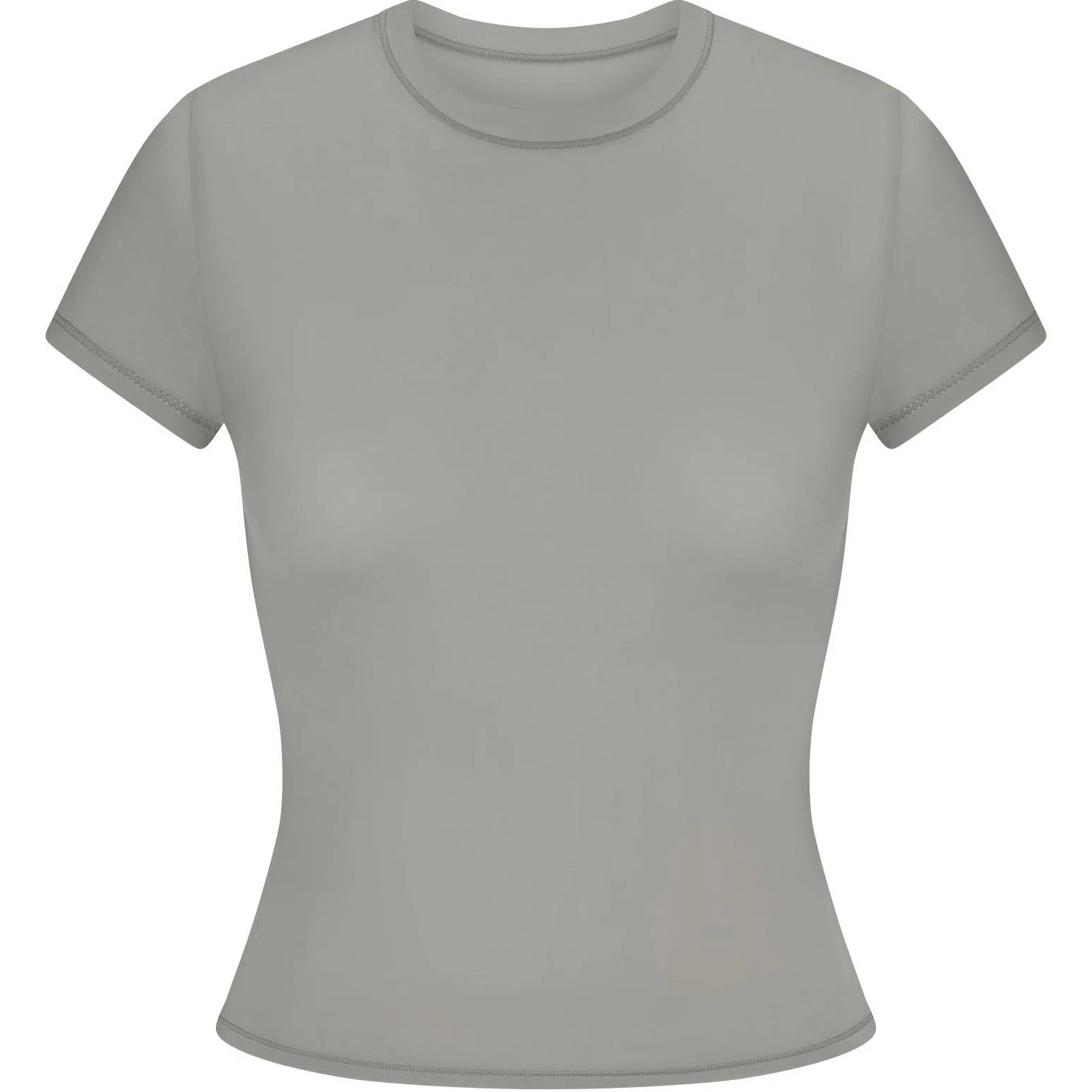 SKIMS FITSEVERYBODY T-SHIRT T SMOKE