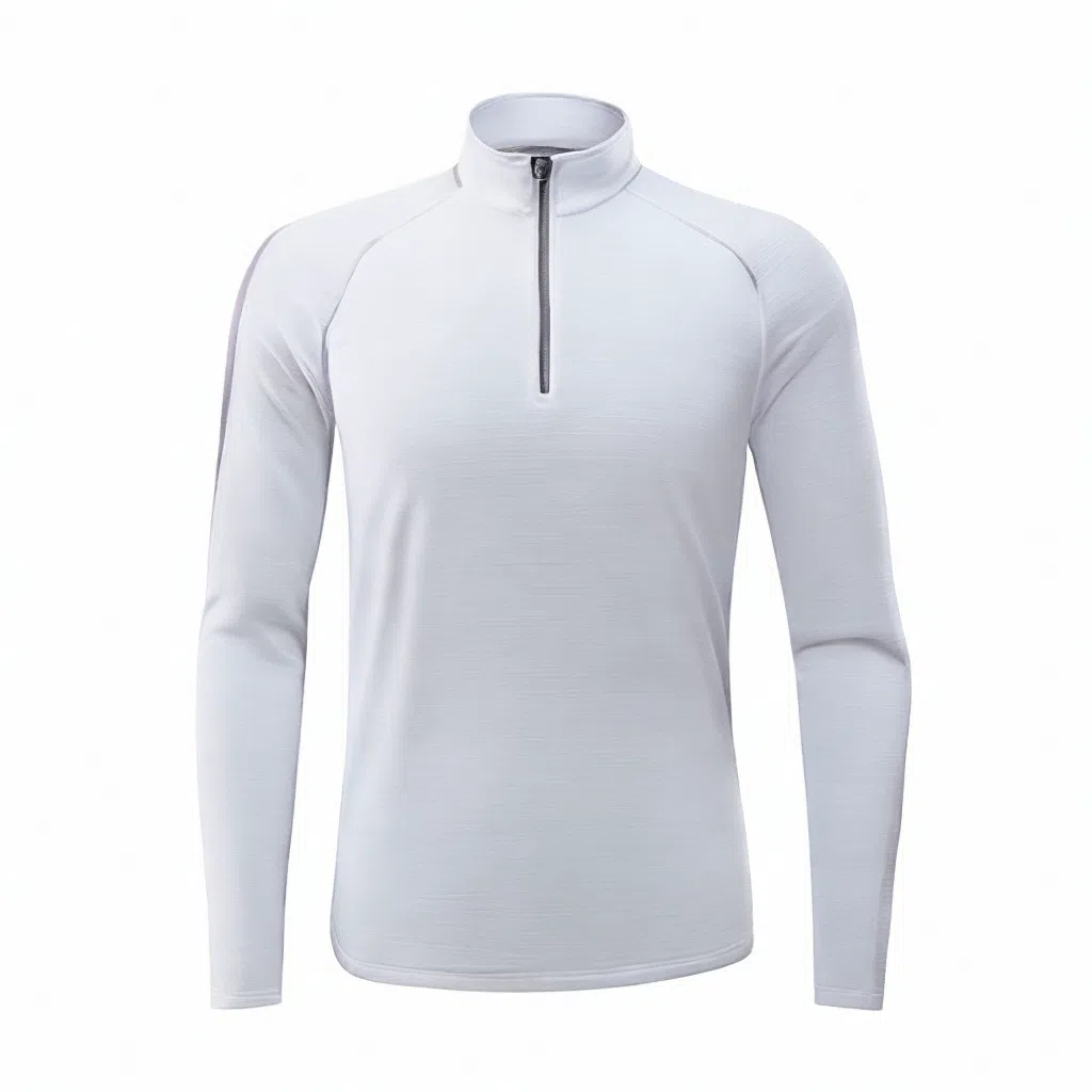 浪莎 户外运动立领速干衣跑步健身衣 男款