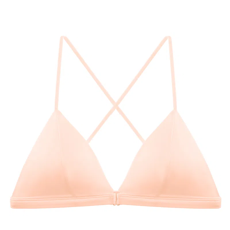 欧迪芬 轻薄透气亲肤细肩带法式上托防下垂文胸 女款