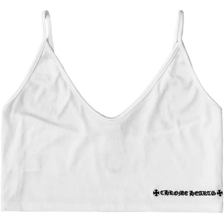Chrome Hearts Embroidered Tank Top White