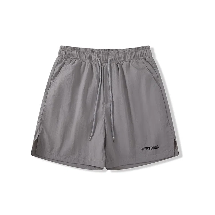 我是大卫 美式速干宽松休闲短裤 男款 浅灰色