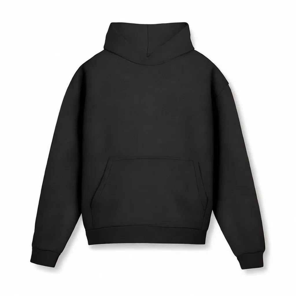 浪莎 加绒加厚连帽美式连帽运动宽松直筒健身衣 男款