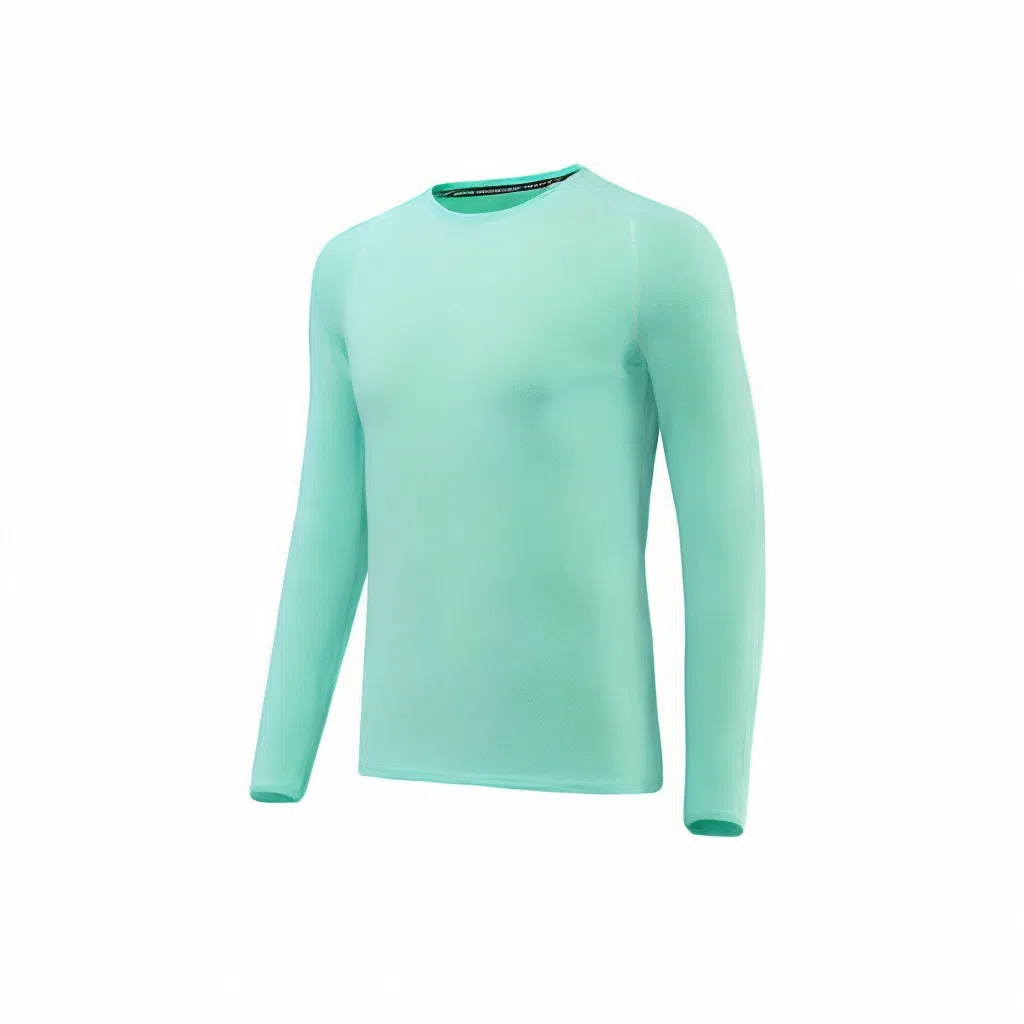 浪莎 弹力圆领户外薄款速干衣健身衣 男款