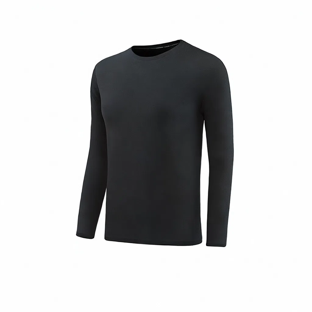 浪莎 速干衣长袖训练健身衣 男款