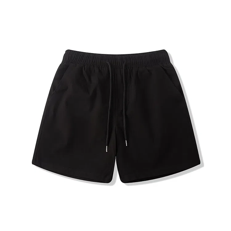 我是大卫 薄款百搭宽松直筒五分裤休闲短裤 男款