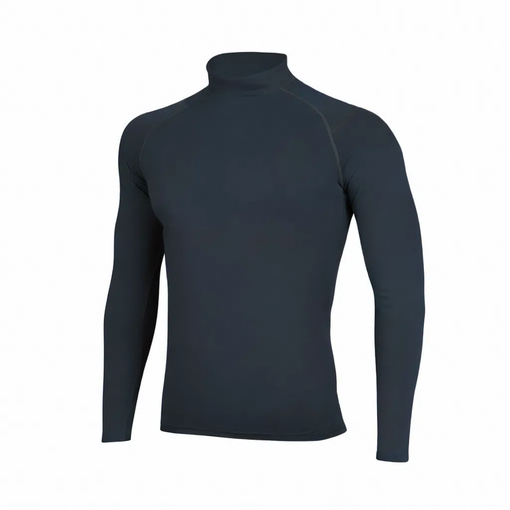 浪莎 立领运动速干服球类跑步长袖健身衣 男款