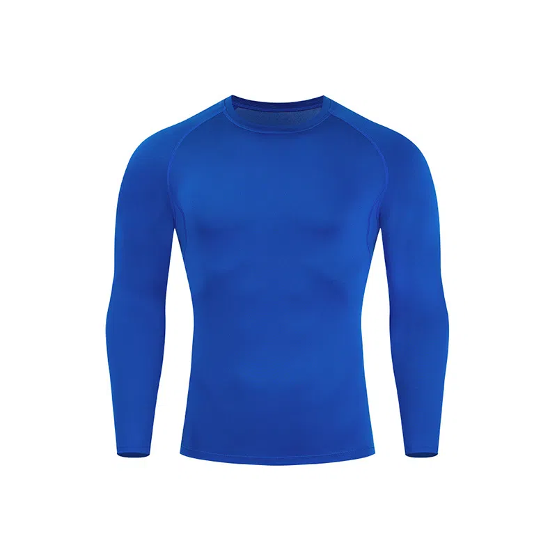 浪莎 运动紧身长袖休闲速干健身衣 男款