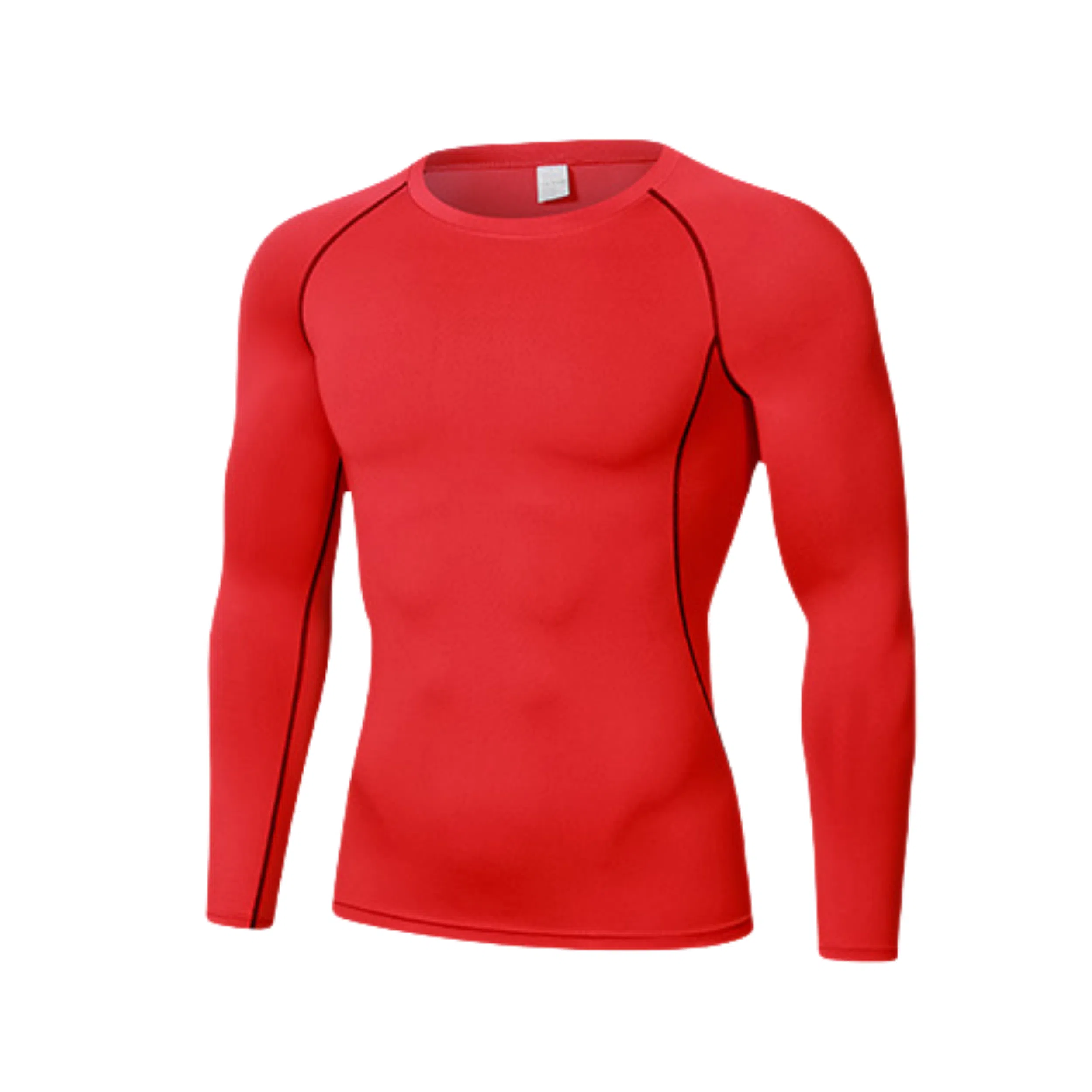 浪莎 精英长袖运动紧户外篮球健身衣 男款