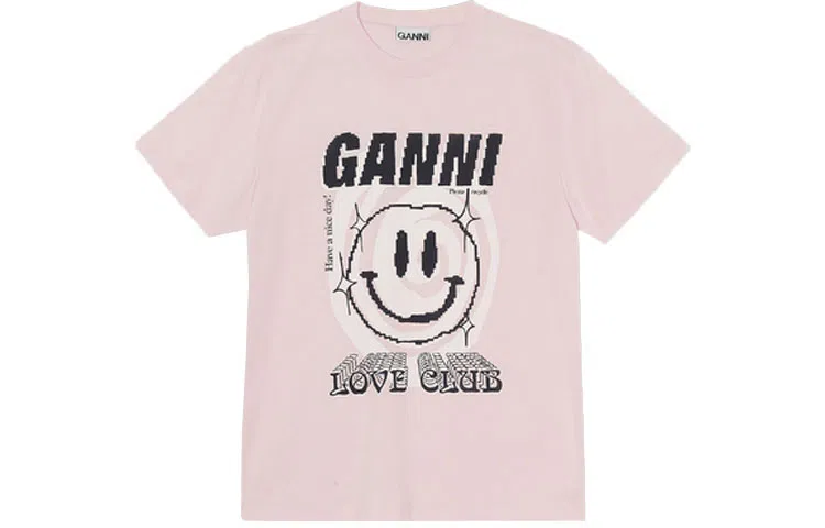 GANNI SS22 Love Club T