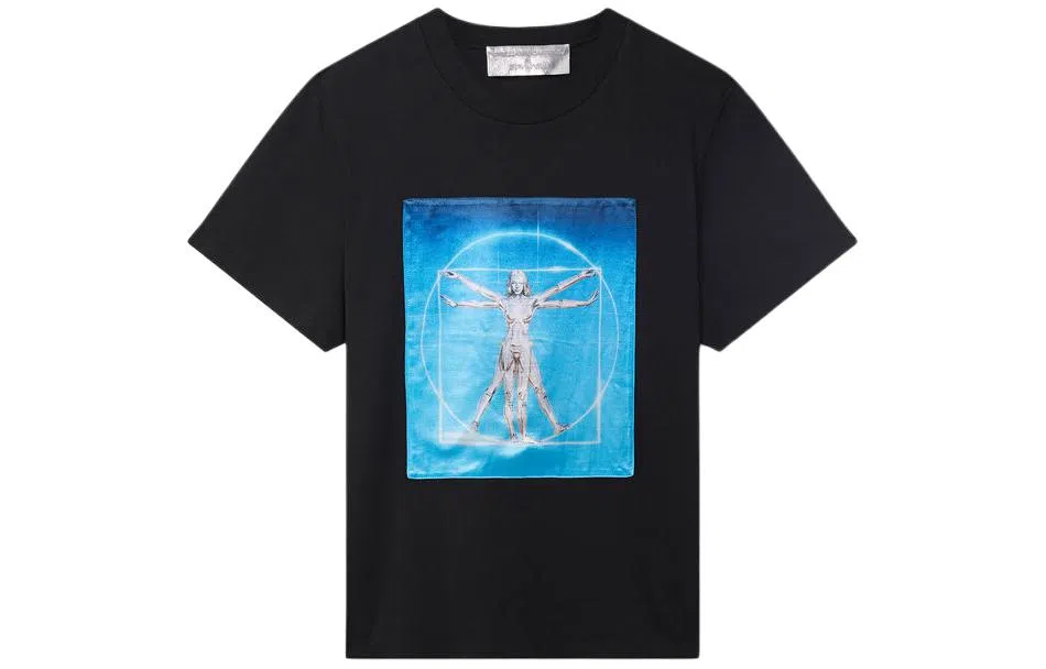 Stella McCartney Vitruvian Oversized Organic Cotton T-Shirt T