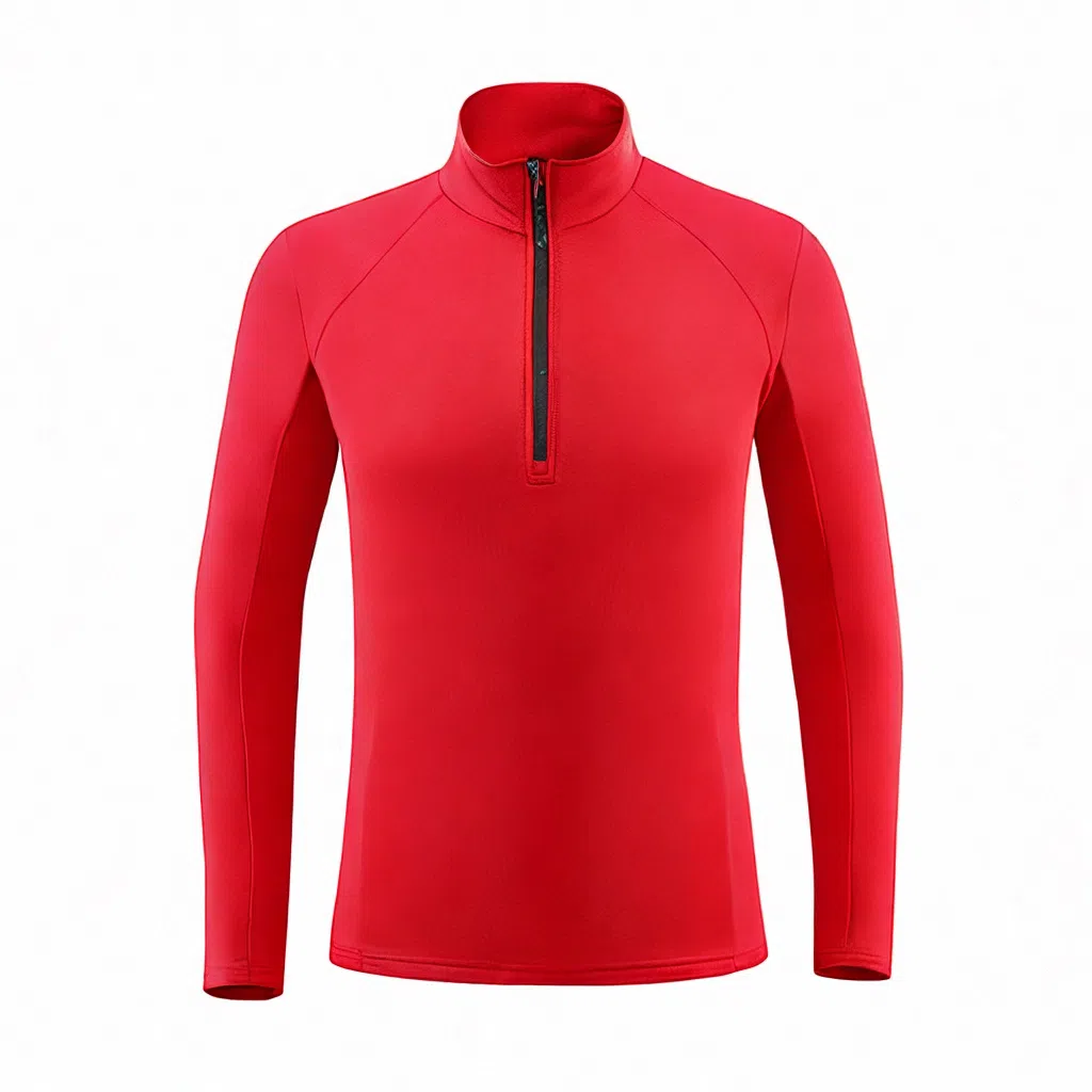 浪莎 立领运动速干长袖健身衣 男款