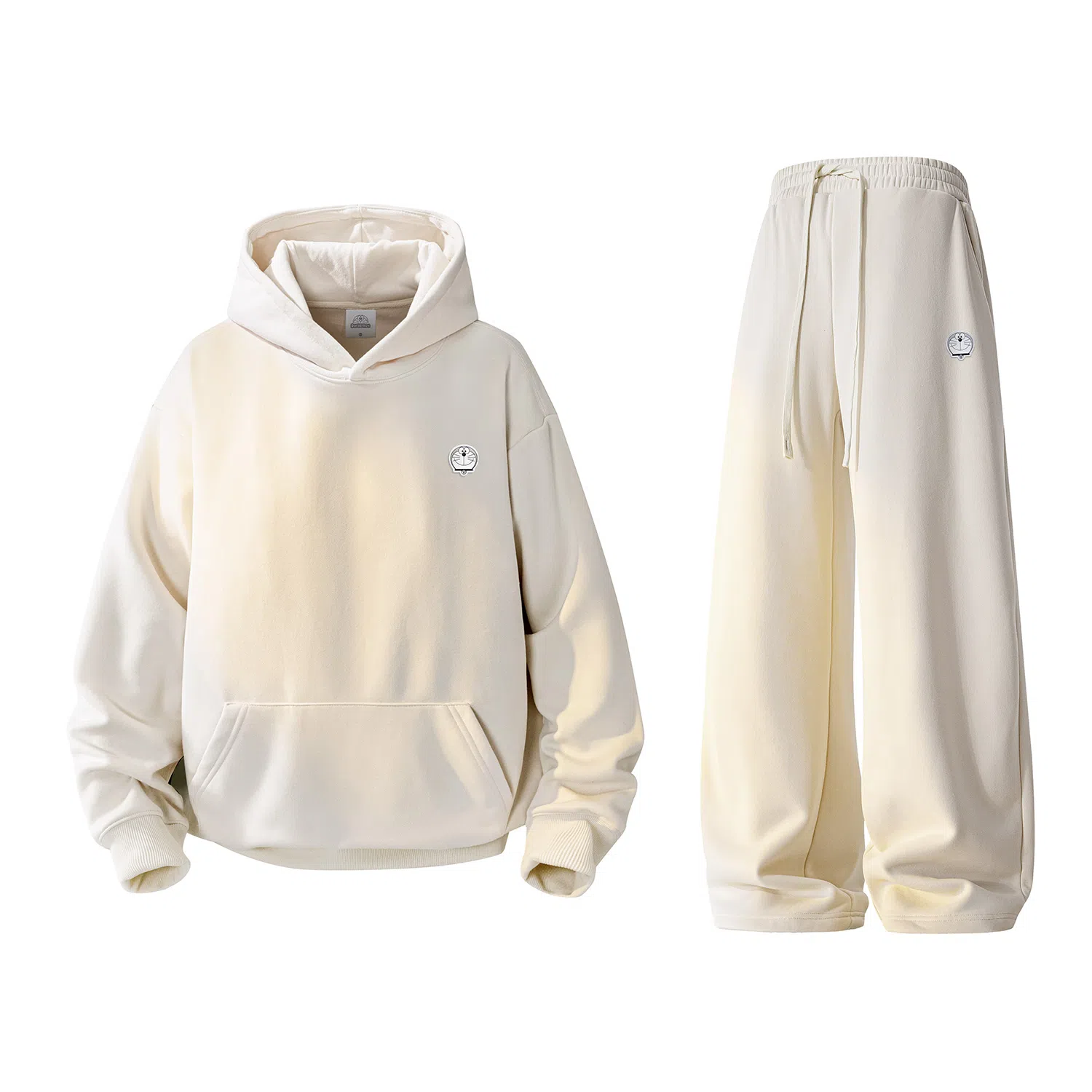 Doraemon Logo Hoodie Set