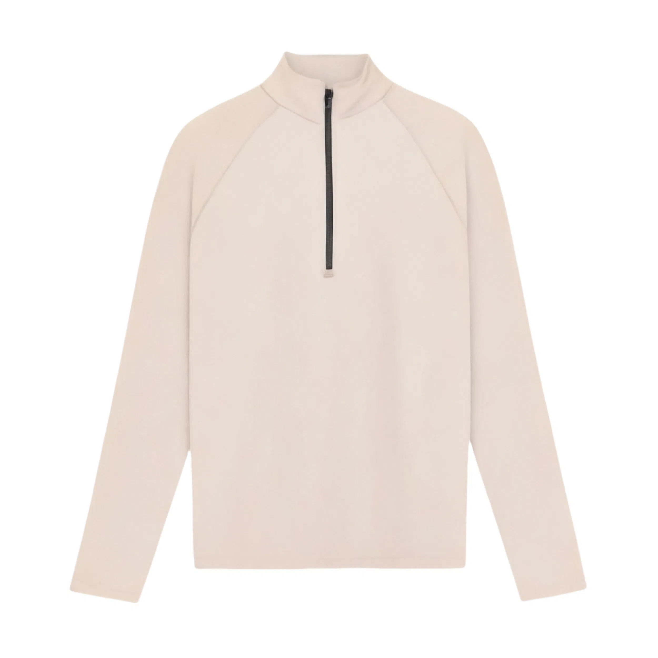 浪莎 高领修身加绒半拉链跑步训练长袖健身衣 男款