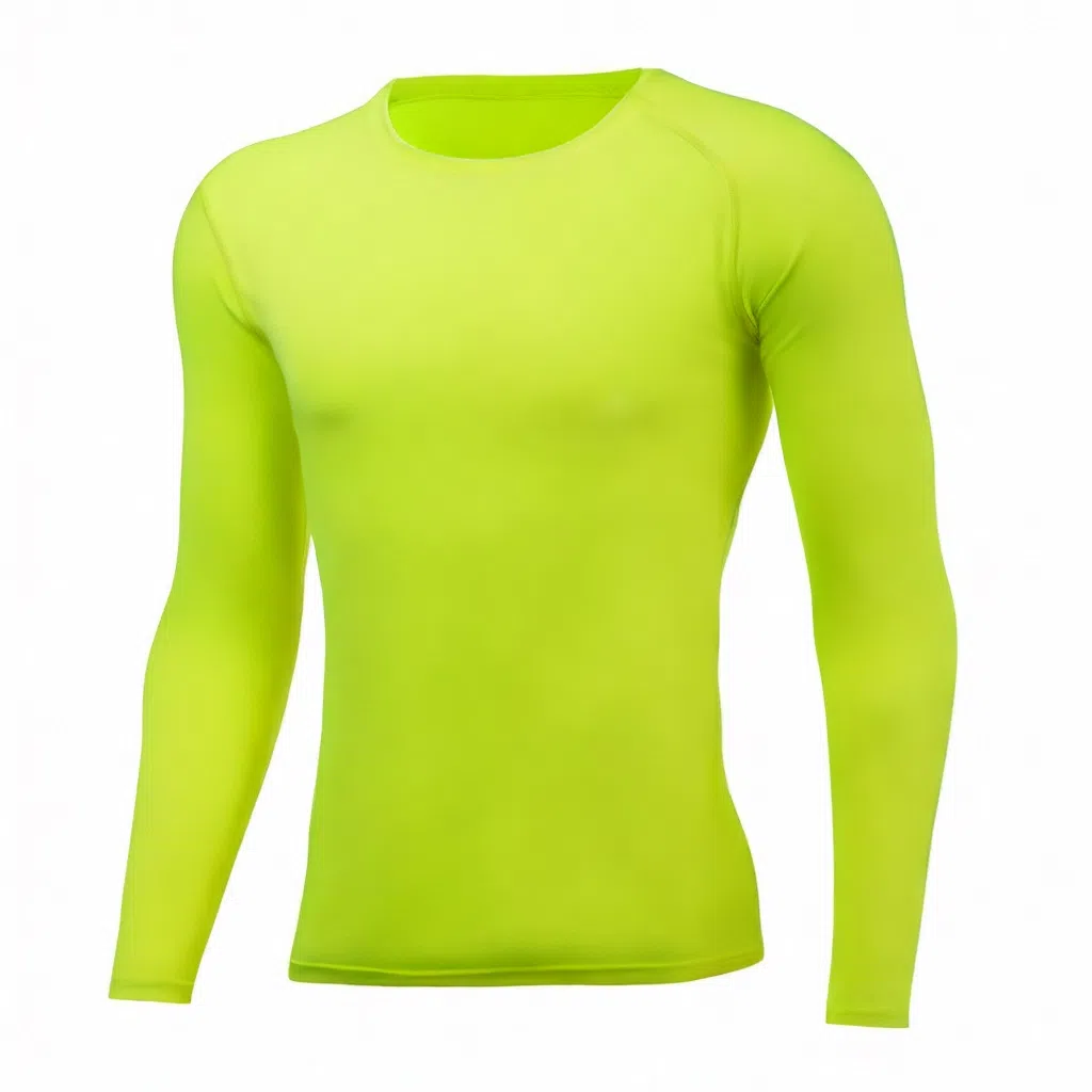 浪莎 紧身训练运动跑步长袖 排汗速干衣健身衣 男款