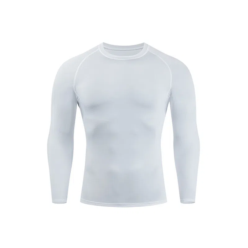 浪莎 运动紧身长袖休闲速干健身衣 男款