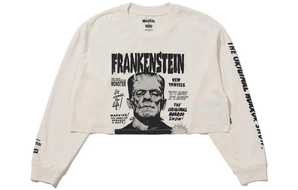 levis x universal monsters clothing collection FW22 T