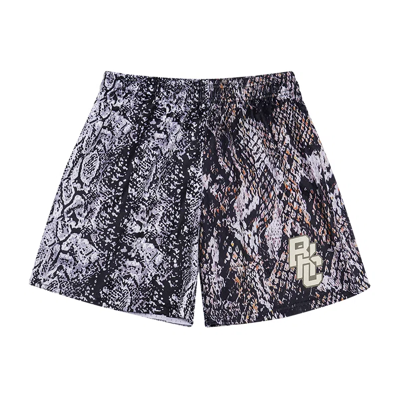 BKCXZICE Snake Pattern Shorts