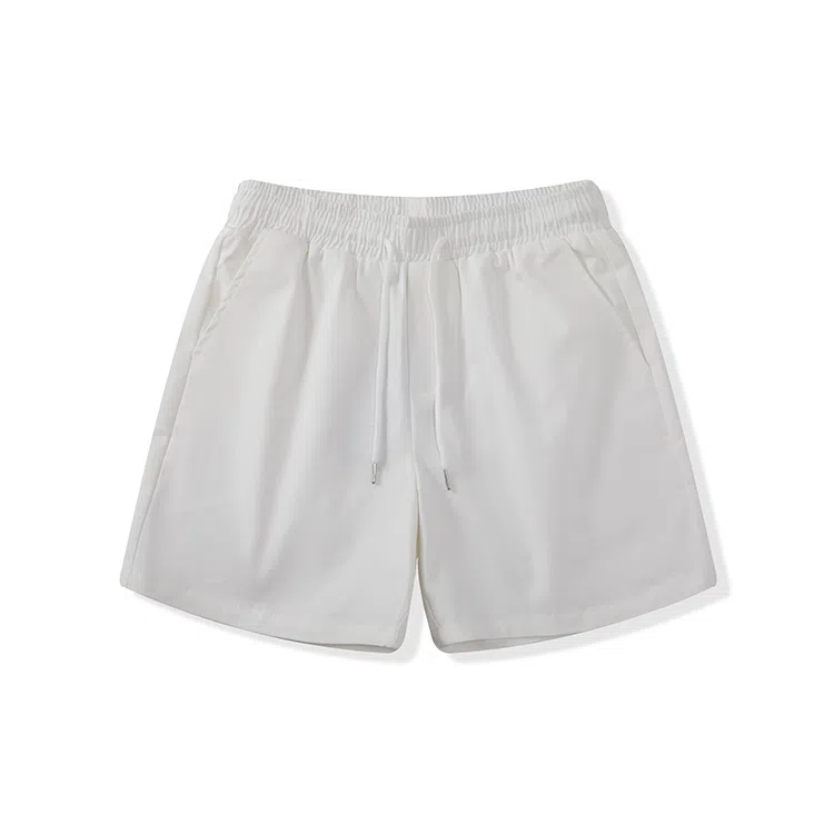 我是大卫 薄款百搭宽松直筒五分裤休闲短裤 男款