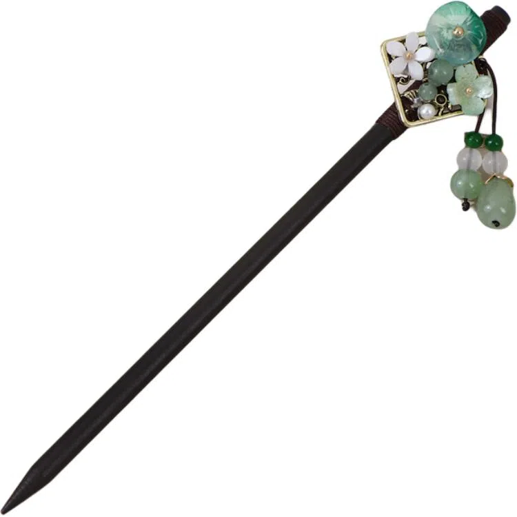 面芙蓉 圣所 新中式流苏 木 发簪 女款