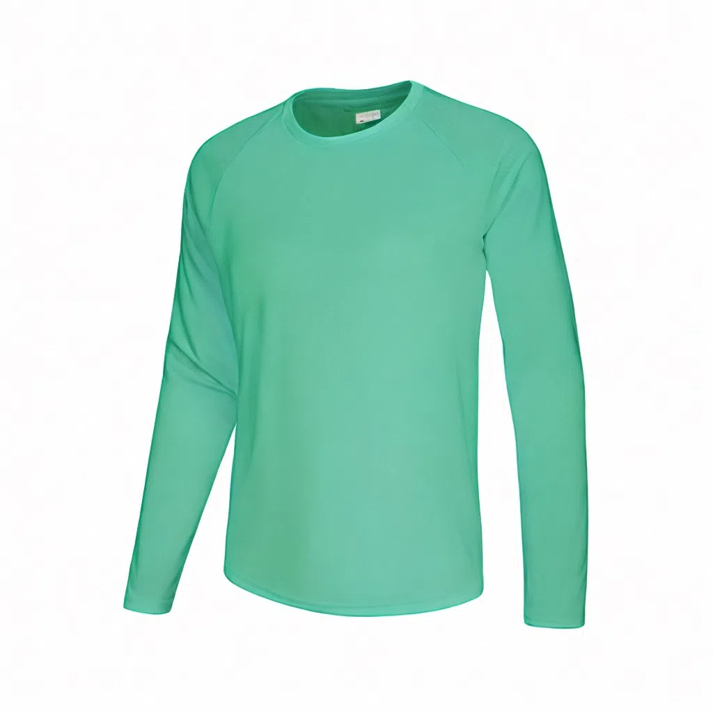 浪莎 户外长袖速干衣宽松大码吸汗健身衣 男款