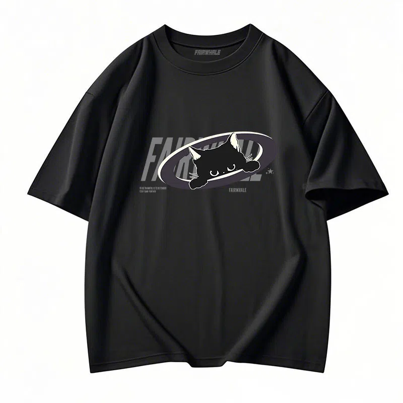 FAIRWHALE oversize T