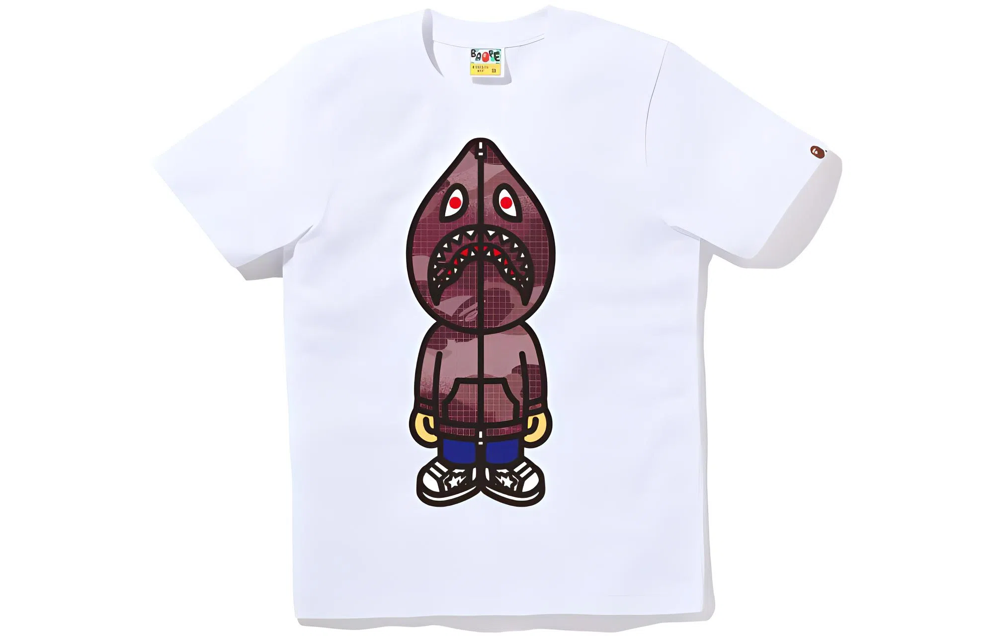 A BATHING APE Bape FW22 Shark Print Tee