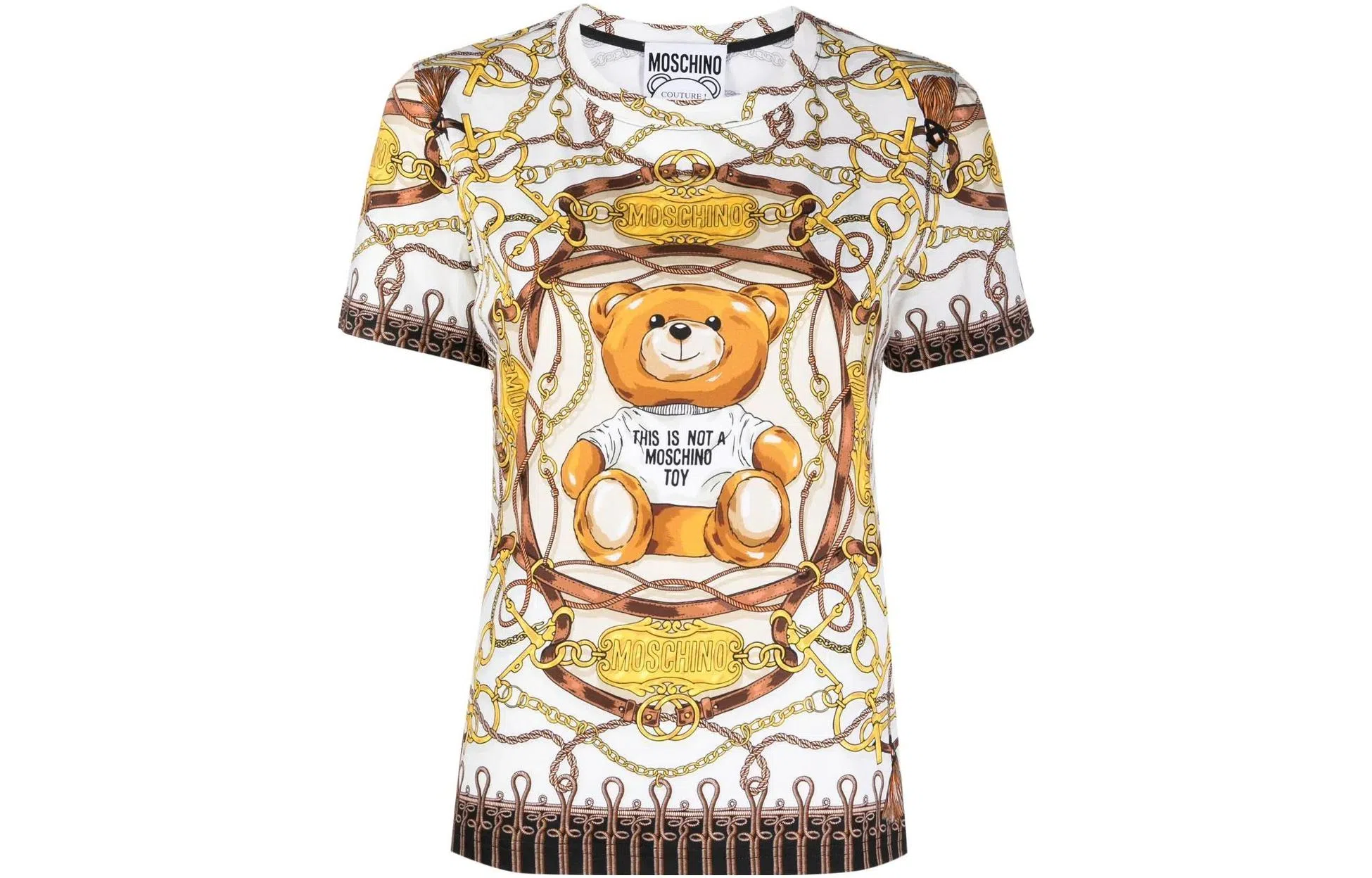 MOSCHINO FW22 Teddy Bear LogoT