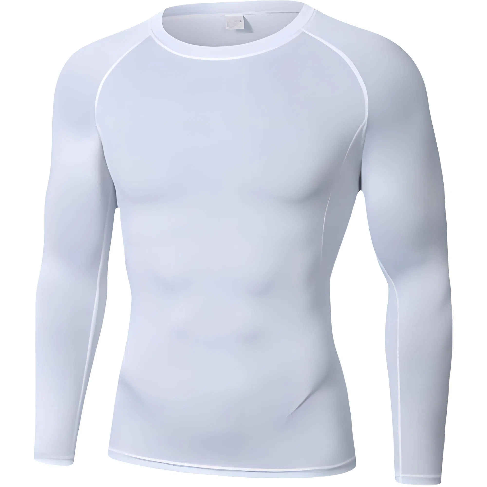 浪莎 精英长袖运动紧户外篮球健身衣 男款