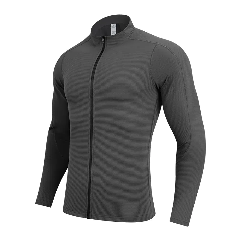 BKCXZICE Basic Zip-Up Jacket