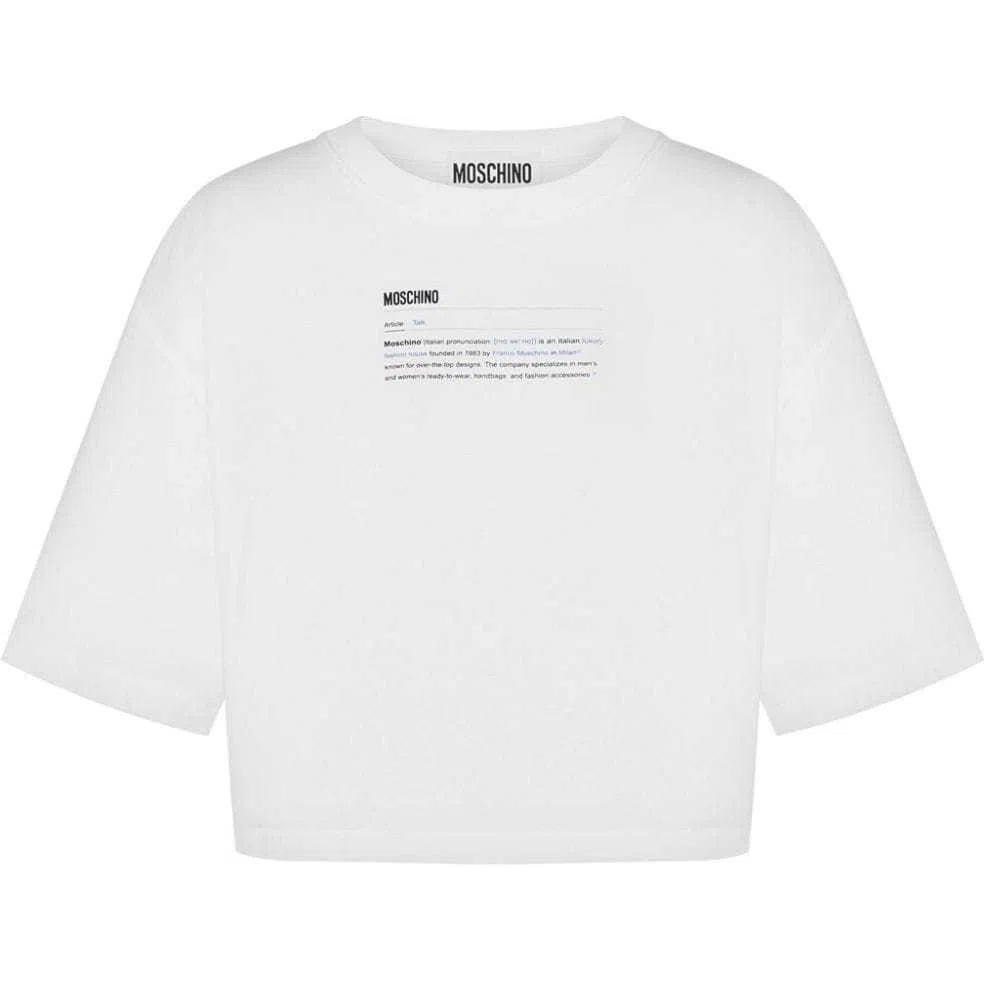 MOSCHINO logo T