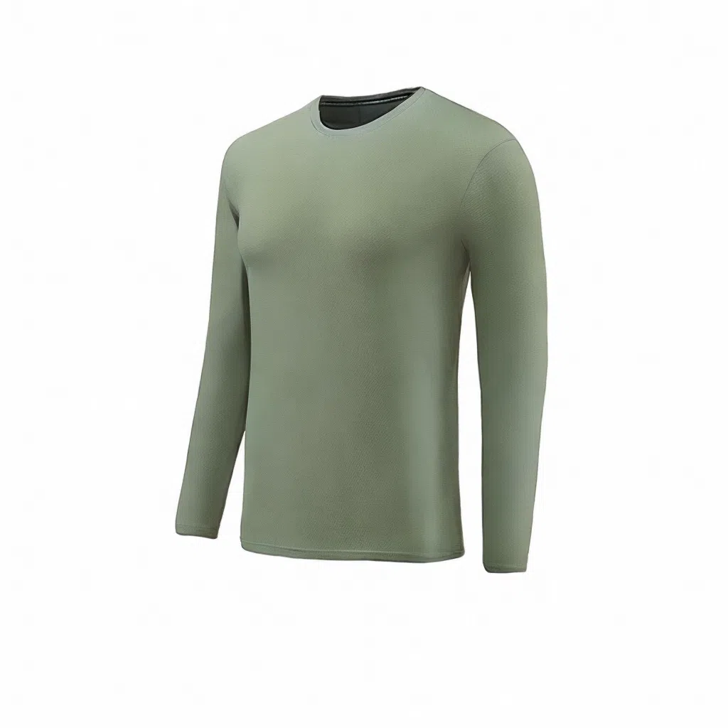 浪莎 速干衣长袖训练健身衣 男款