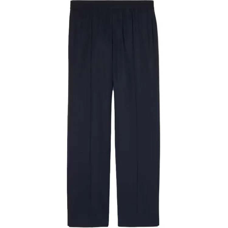 GUCCI Slim Fit Zip Casual Pants Navy Blue