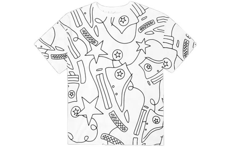 Converse SS22 All Over Print Chuck Art Short Sleeve Tee T