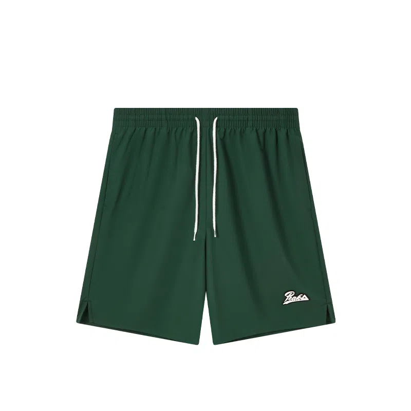 匹克 战神系列 纯色美式篮球短裤夏季新款宽松五分裤投篮服 男款 墨绿