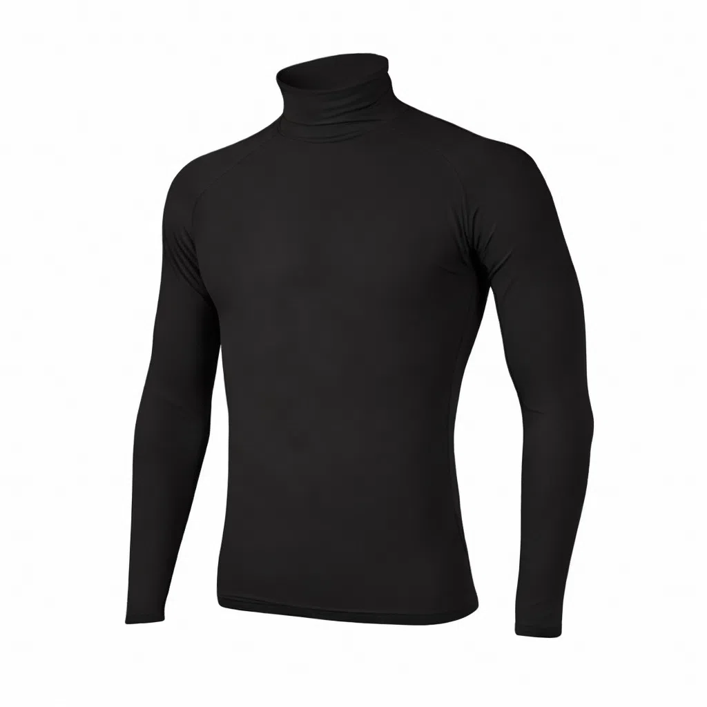 浪莎 立领运动速干服球类跑步长袖健身衣 男款