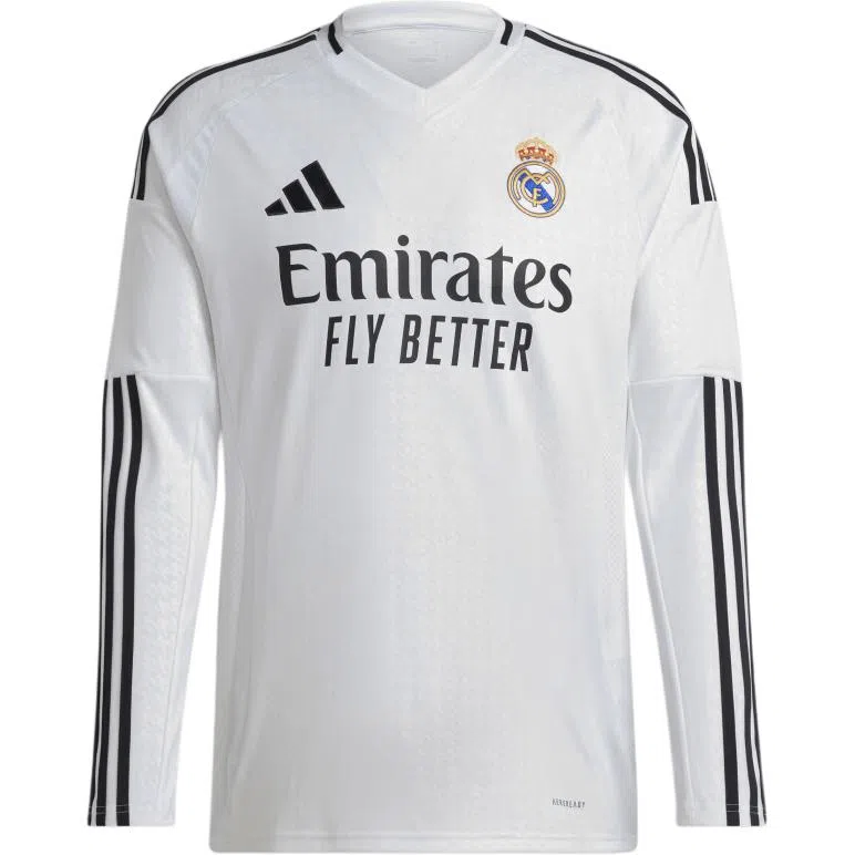 adidas Real Madrid SS24 REAL MADRID 2425 LONG SLEEVE HOME JERSEY
